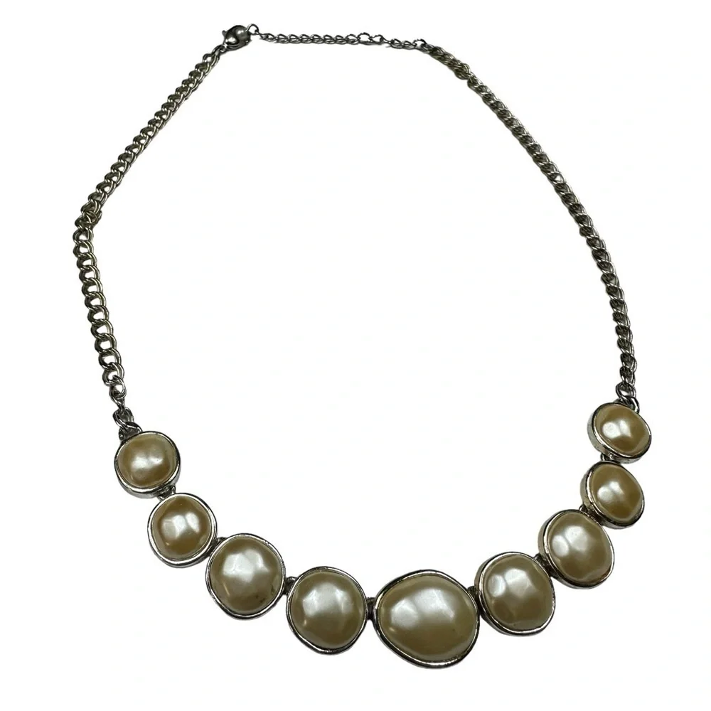 Five Beautiful Necklaces, Pearls, Tassels, CZ, Purple Stone